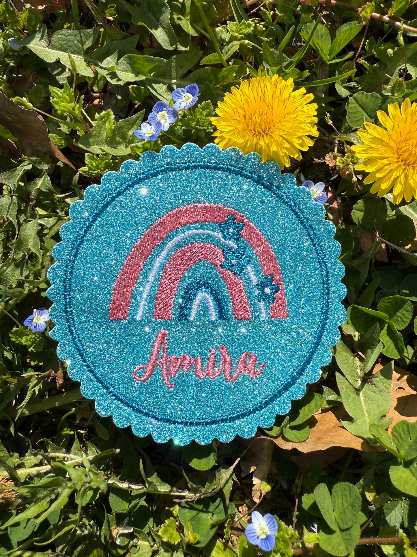 Klettie Magnetpatch Regenbogen