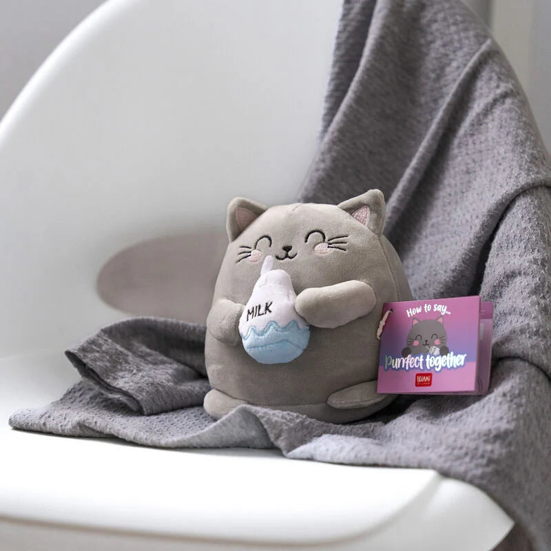 Plüschtier - Super Soft! - Mini Katze von Legami (personalisierbar)