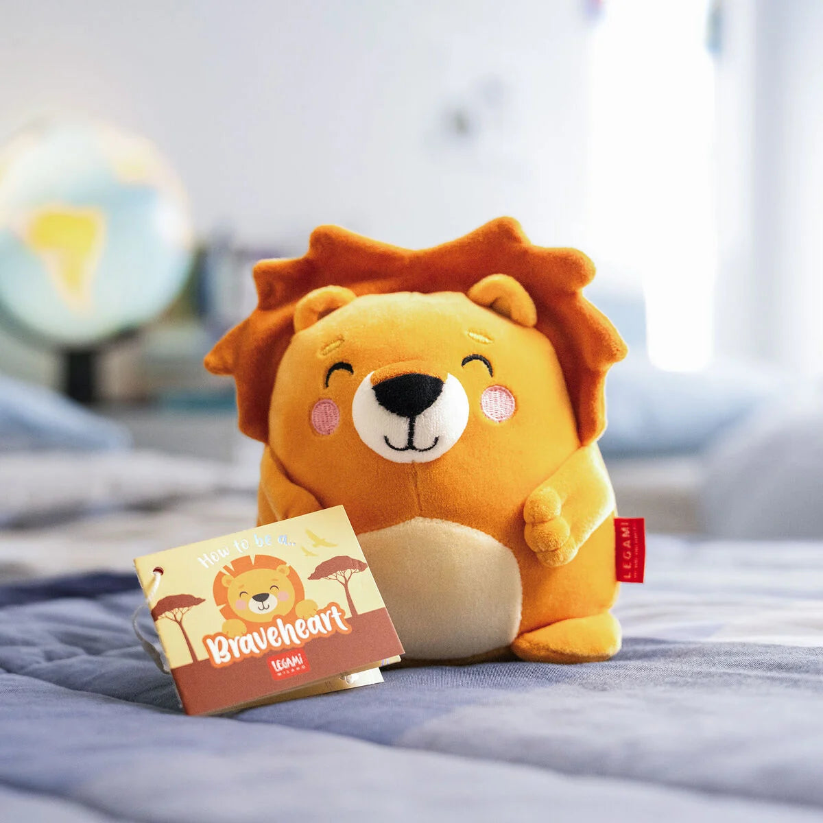 Plüschtier - Super Soft! - Mini Löwe von Legami (personalisierbar)