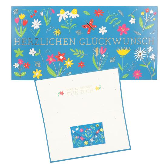 WUNSCHERFÜLLER große Karte mit Geldbrief  - Depesche