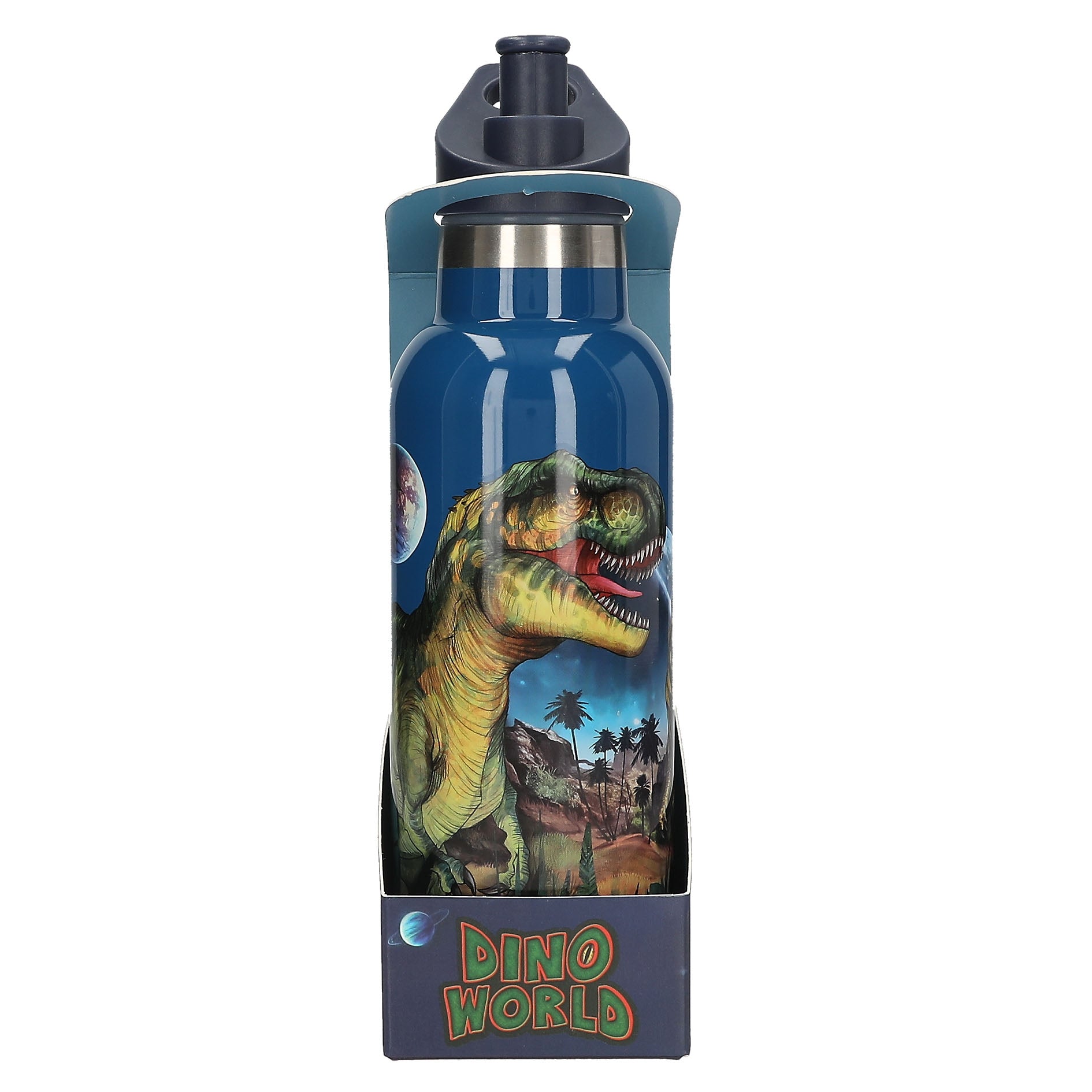 Dino World Trinkflasche Edelstahl GALAXY