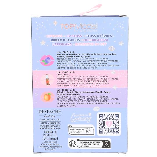 TOPModel Lipgloss 3er Set BEAUTY and ME Depesche