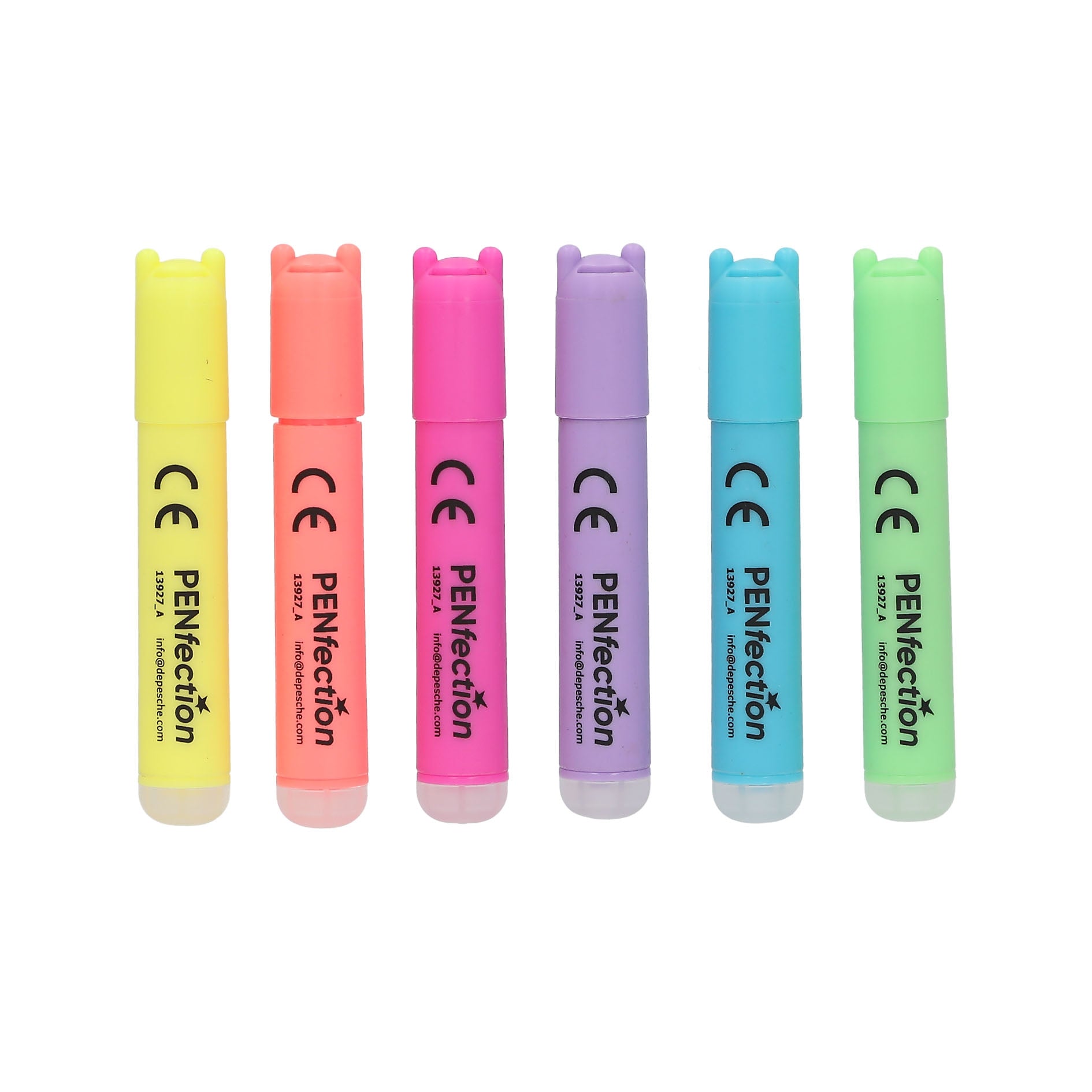 PENfection Radierbare Mini Textmarker Set