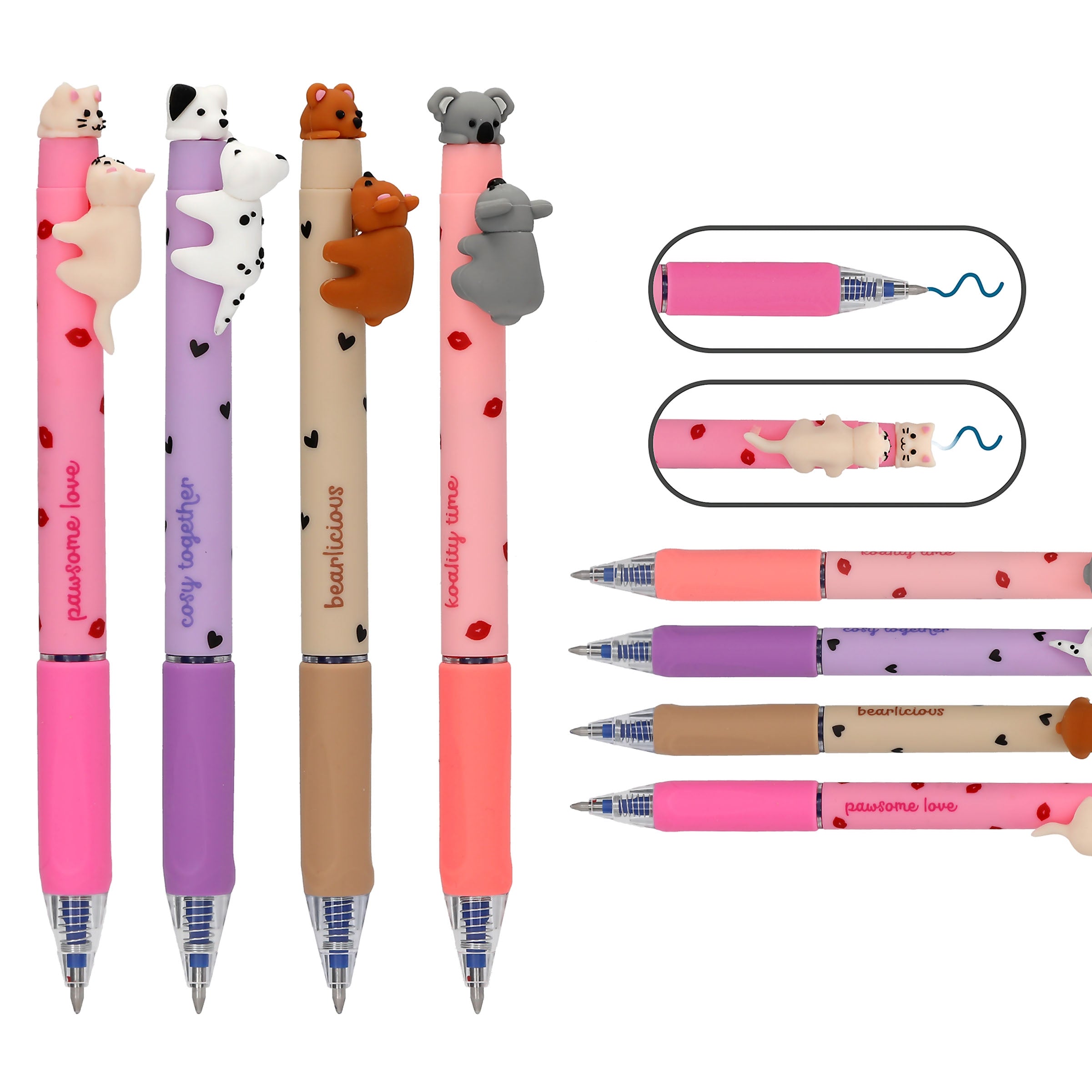 PENfection Radierbarer Gelstift Click and Kiss