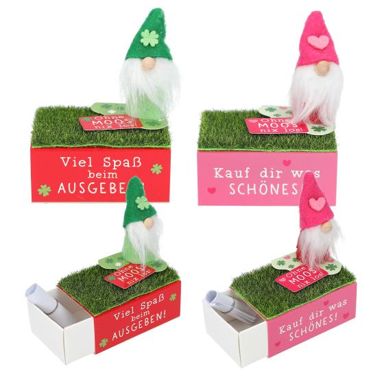 WUNSCHERFÜLLER Wichtel auf kleiner Schachtel - Depesche