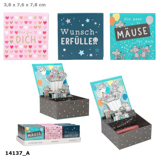 WUNSCHERFÜLLER Pop up Box für Geldgeschenke - Depesche