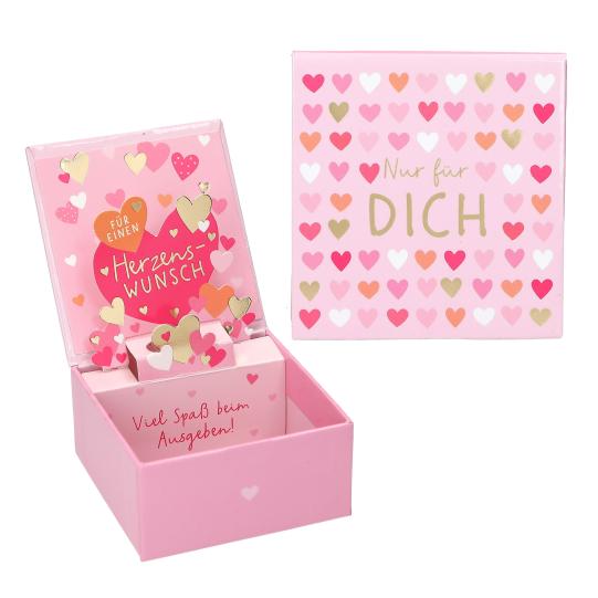 WUNSCHERFÜLLER Pop up Box für Geldgeschenke - Depesche
