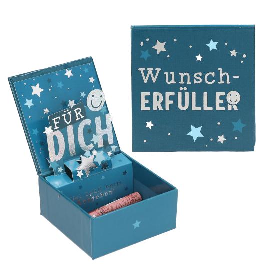 WUNSCHERFÜLLER Pop up Box für Geldgeschenke - Depesche