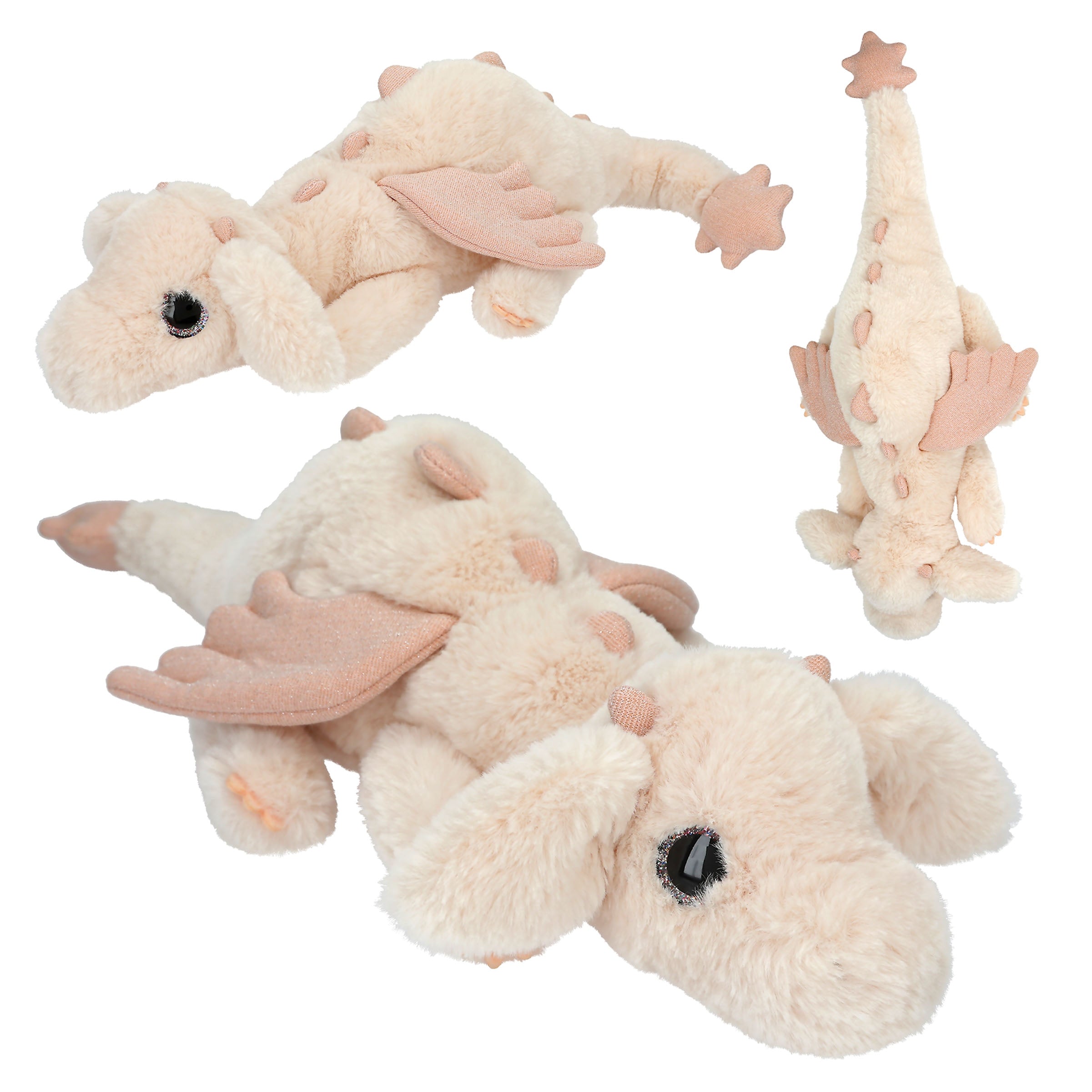 SNUKIS Plüschdrache apricot Depesche