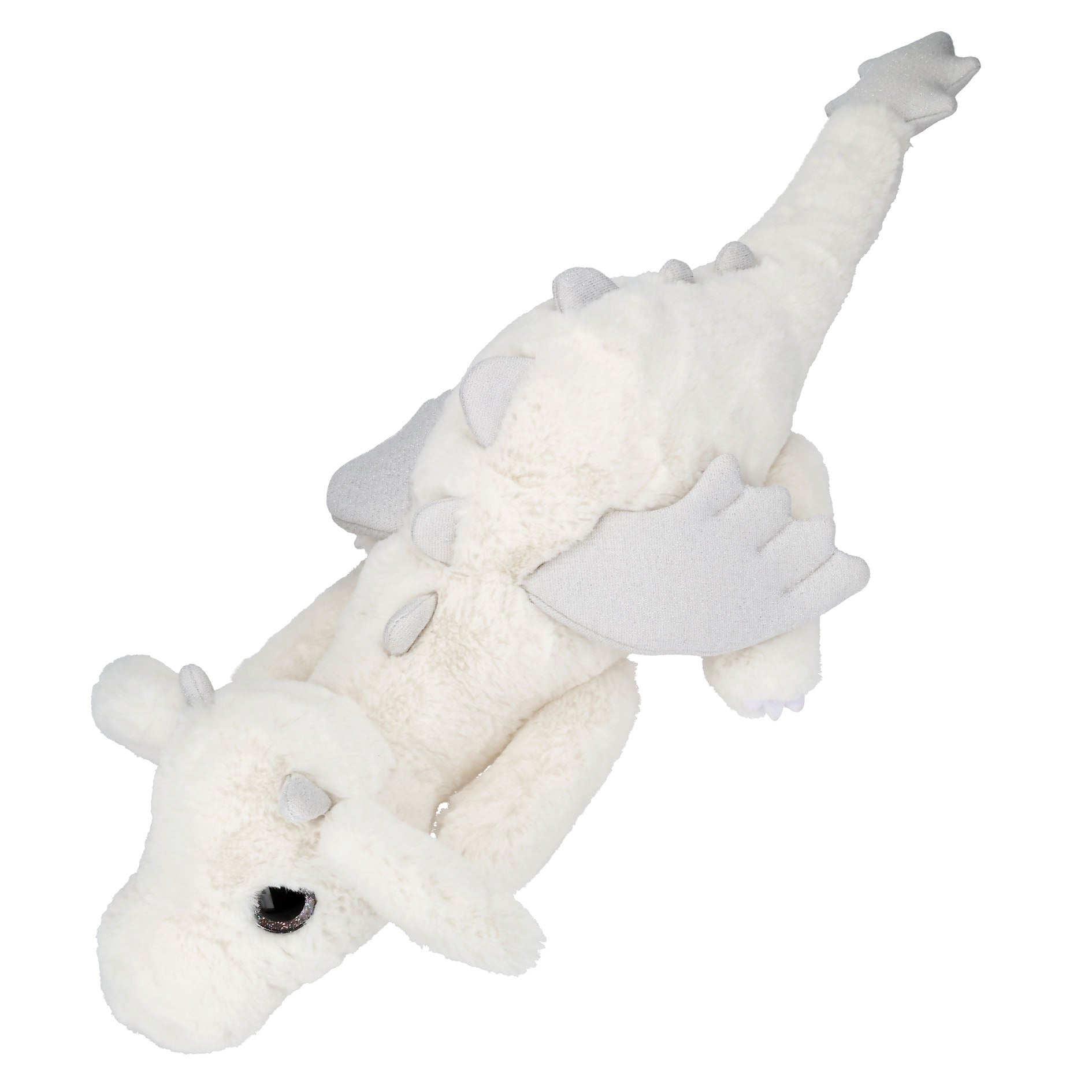 SNUKIS Plüschdrache weiß 65 cm Depesche