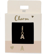 Ketten-Charm Depesche Charm Bustabe A Gold