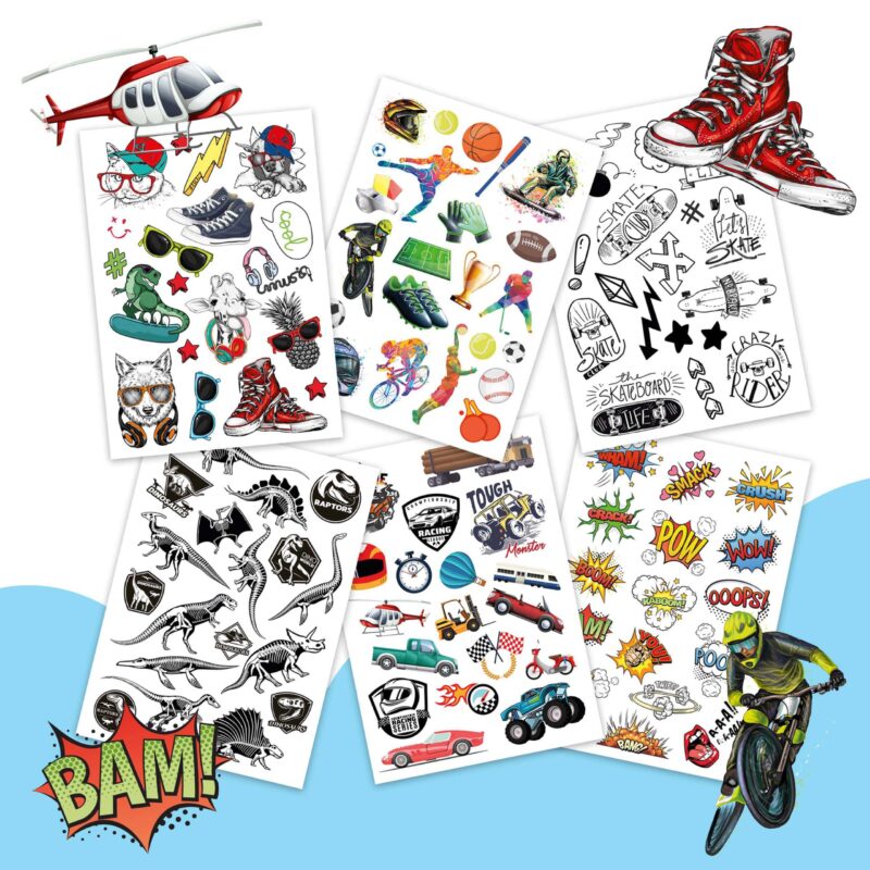 100 Kindertattoos – Jungs Jugendlich