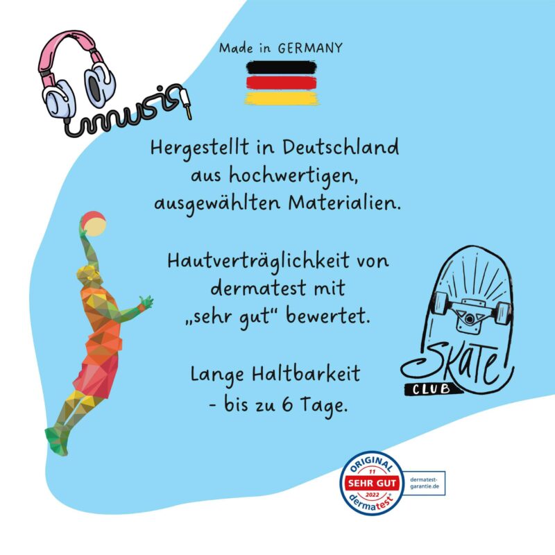 100 Kindertattoos – Jungs Jugendlich