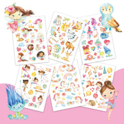 Kindertattoos – Feen und Trolle