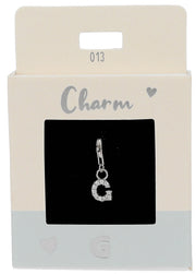 Ketten-Charm Depesche Charm Bustabe G Silber