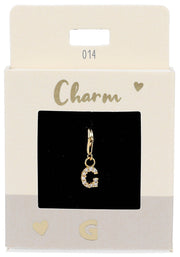 Ketten-Charm Depesche Charm Bustabe G Gold