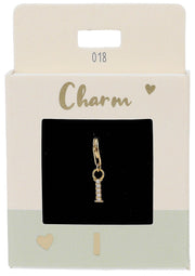 Ketten-Charm Depesche Charm Bustabe I Gold