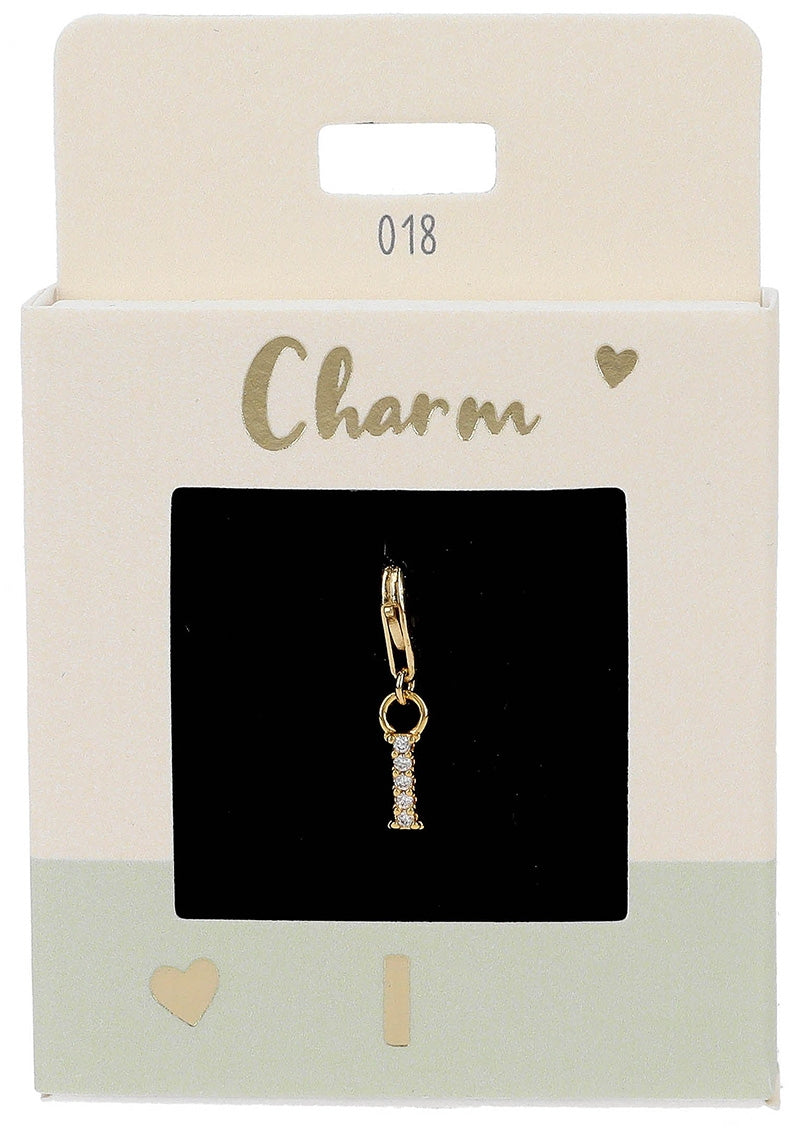 Ketten-Charm Depesche Charm Bustabe I Gold