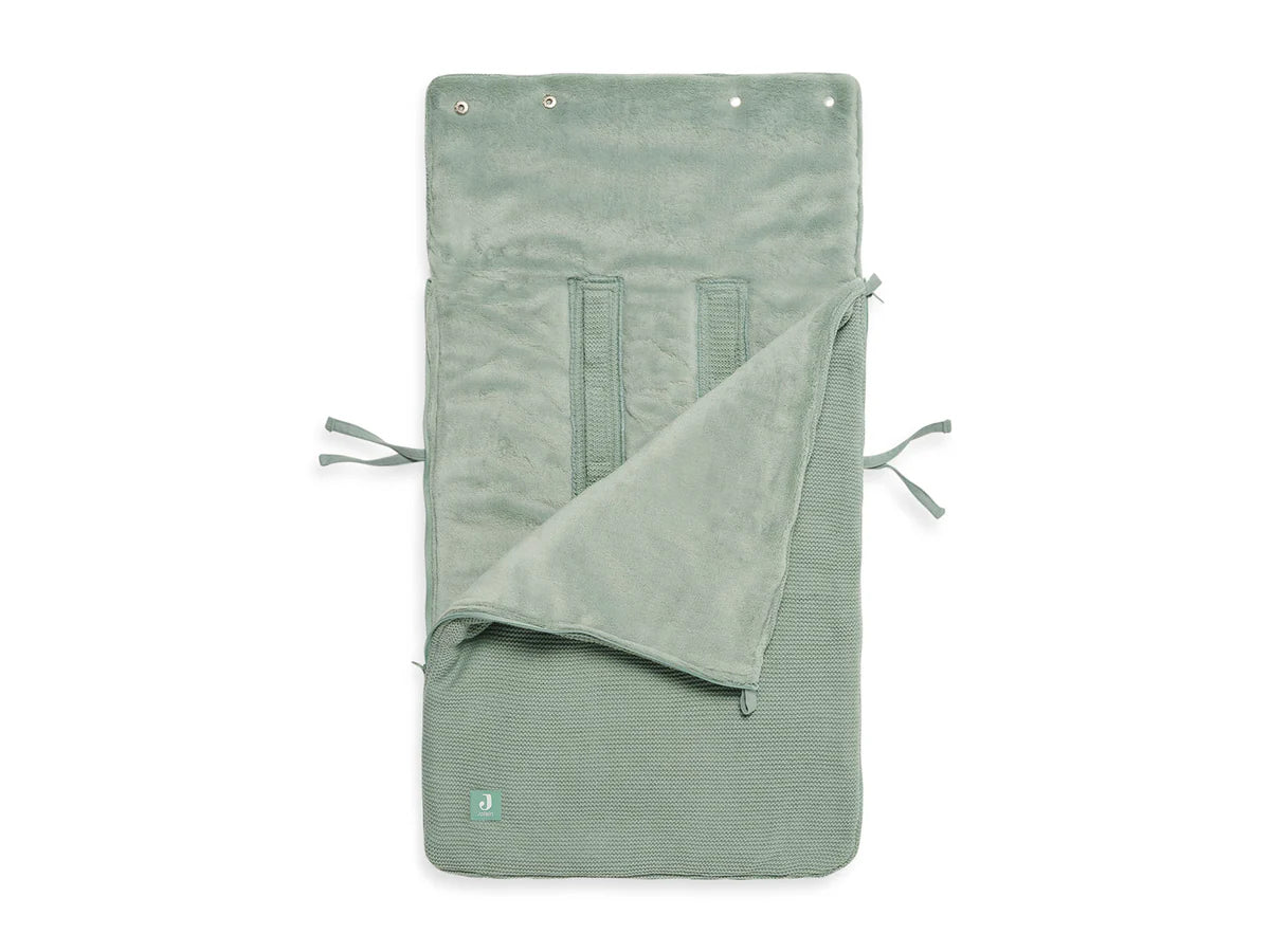 Fußsack Gruppe 0+3/5-Basic Kit-Forest Green-von Jollein