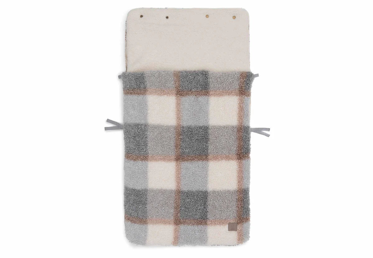 Fußsack Gruppe 0+/5- Check Boucle-von Jollein