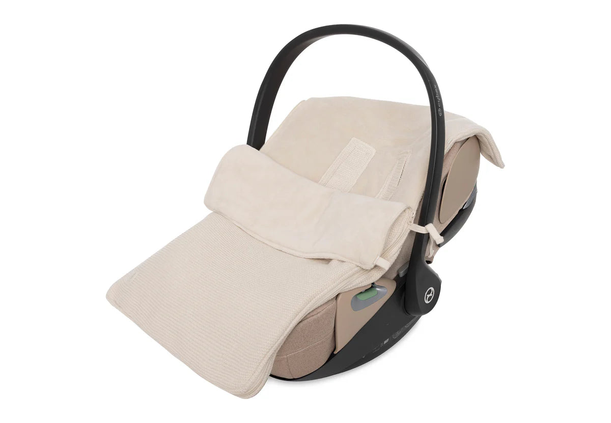 Fußsack Gruppe 0+3/5-Basic Kit-Oatmeal-von Jollein