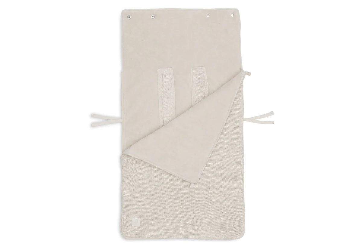 Fußsack Gruppe 0+3/5-Basic Kit-Oatmeal-von Jollein