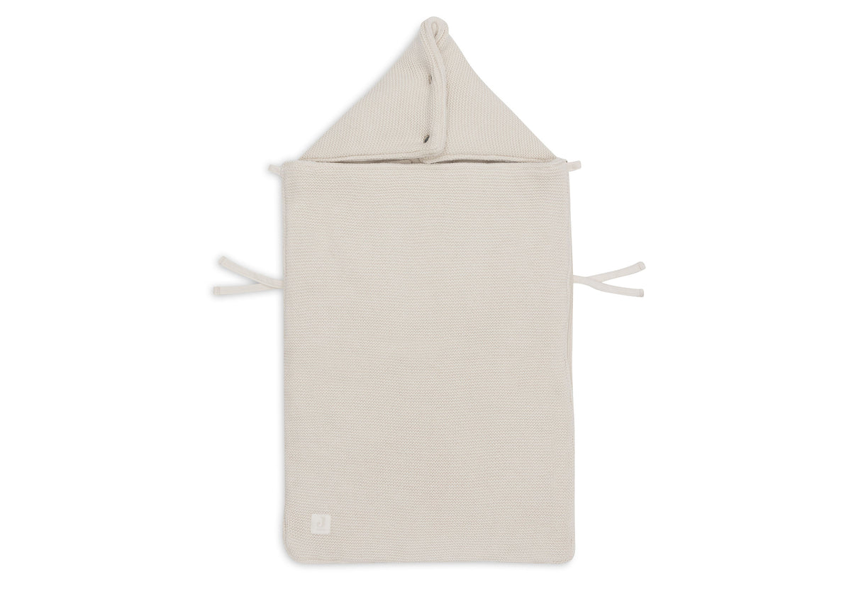 Fußsack Gruppe 0+3/5-Basic Kit-Oatmeal-von Jollein