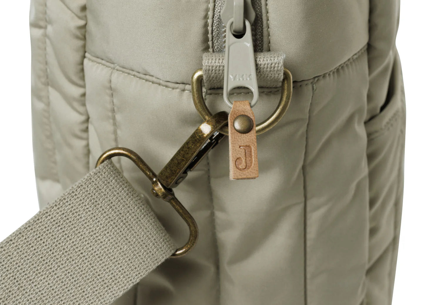 Wickeltasche - Puffed Moos -Olive green -von Jollein