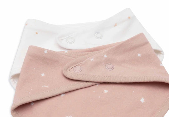 Halstuch Twinkling - Wild Rose  - Lätzchen Bandana - 2 Stück