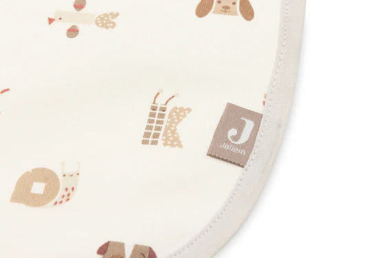 Lätzchen Jersey Wasserdicht - Animal Friends - 5 Stück von Jollein