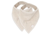 Halstuch Nougat - Lätzchen Bandana - 2 Stück