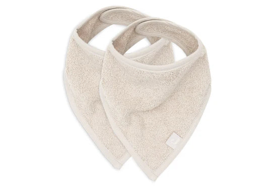 Halstuch Nougat - Lätzchen Bandana - 2 Stück