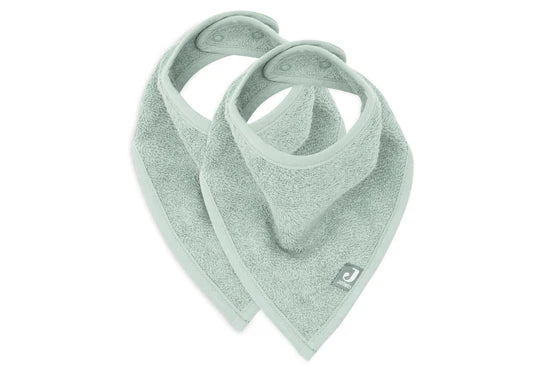 Halstuch Ash Green - Lätzchen Bandana - 2 Stück