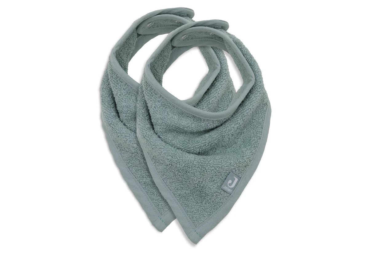 Lätzchen Bandana 2 Stück-Sea Green- von Jollein