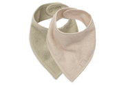 Lätzchen bandana-Soft Matcha/Sand- Jollein