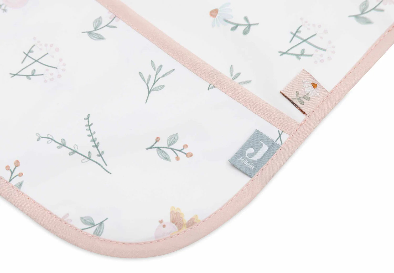 Vogel Lätzchen Wasserdicht mit Ärmeln  Lovely Birds von Jollein