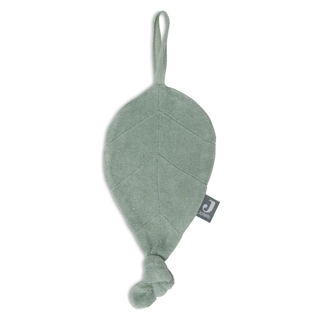 Schmusetuch Frottee - Leaf - von Jollein