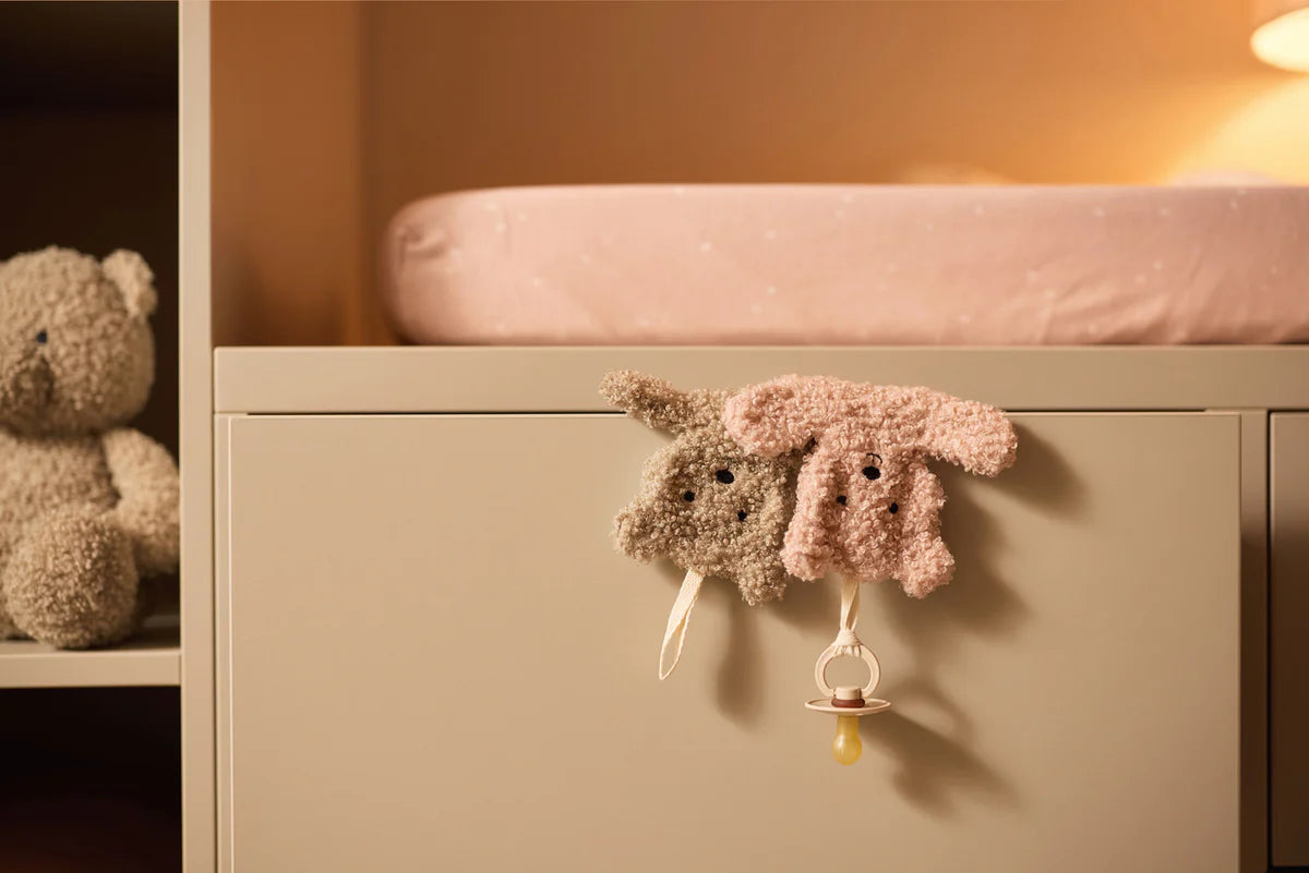 Oliv Schmuse Tuch Teddy Bear- Pacifier cloth-von Jollein