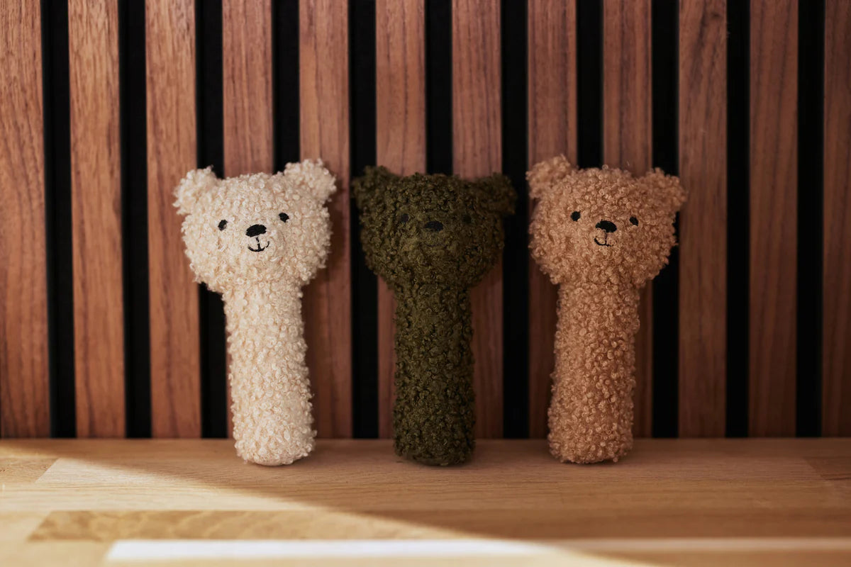 Rassel Teddy Bear- Biscuit-von Jollein