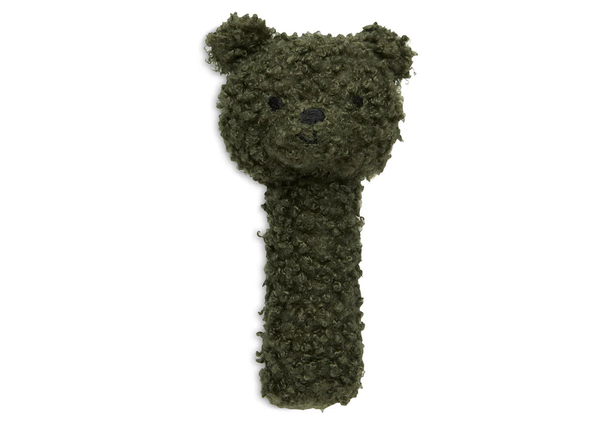 Rassel Teddy Bear- Leaf Green-von Jollein
