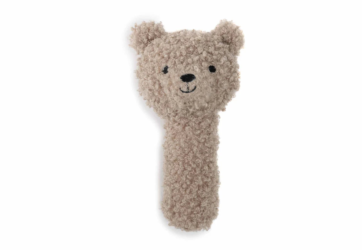 Rassel Teddy Bear- Olive Green-von Jollein