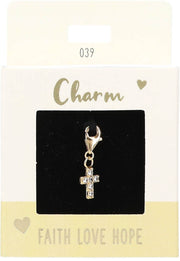 Ketten/ Armbänder -Charm Depesche Motiv Faith Love Hope