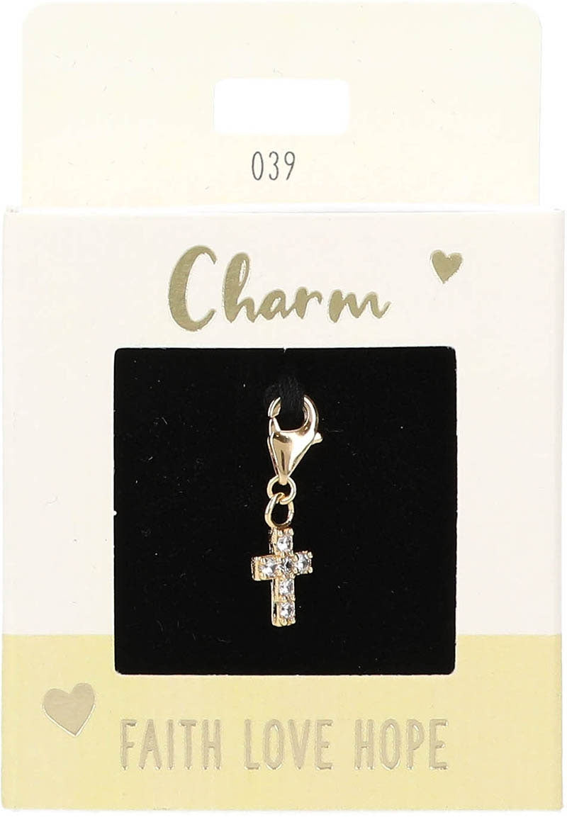 Ketten/ Armbänder -Charm Depesche Motiv Faith Love Hope
