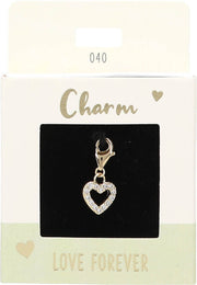 Ketten/-Armbänder Charm Depesche Motiv love Forever