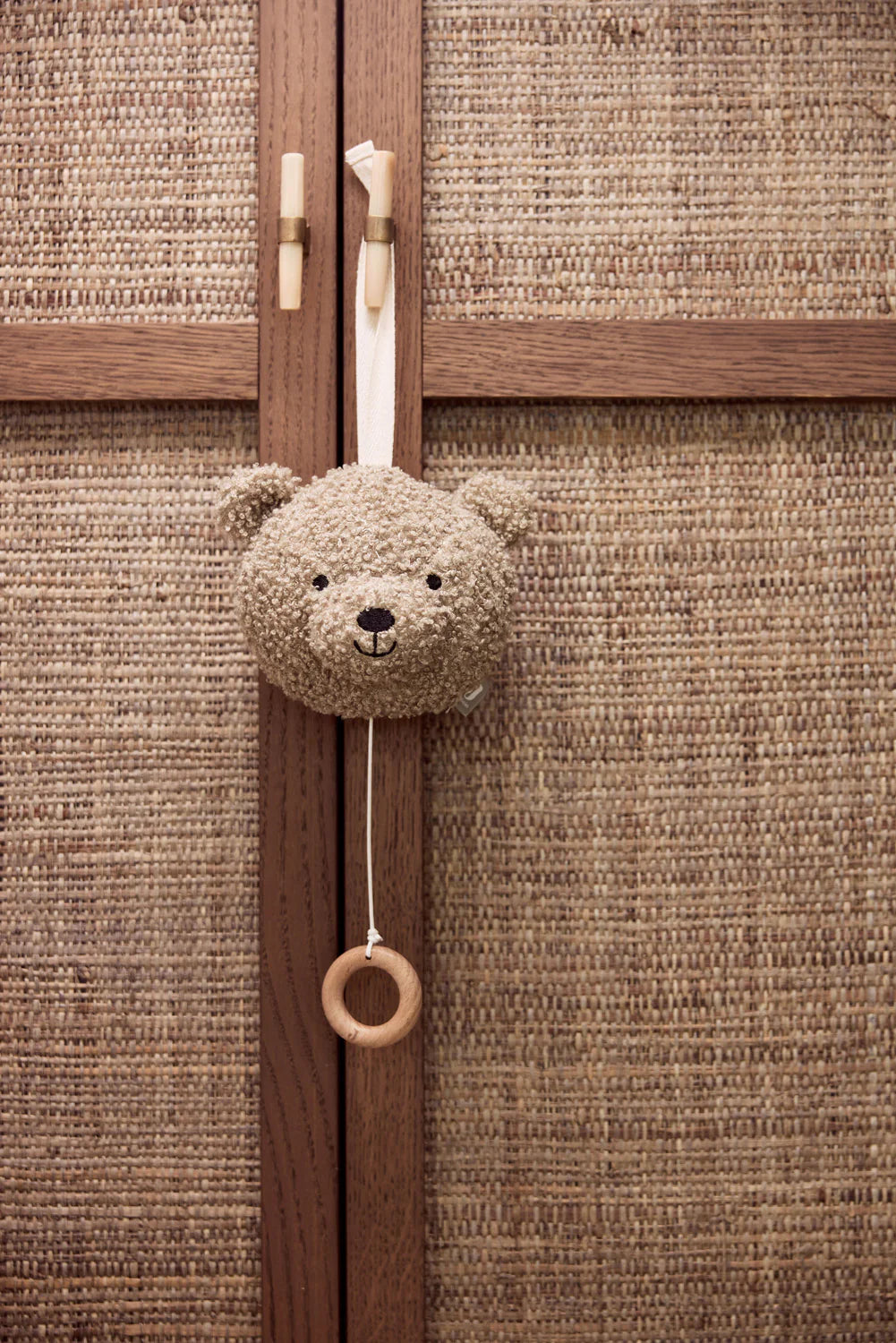 Spieluhr-Teddy Bear-Olive Green-von Jollein
