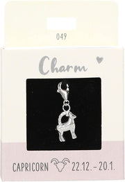 Ketten/-Armbänder Charm Depesche Motiv Sternzeichen Steinbock