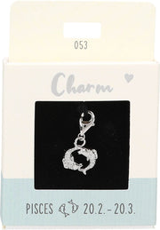 Ketten/-Armbänder Charm Depesche Motiv Sternzeichen Fisch
