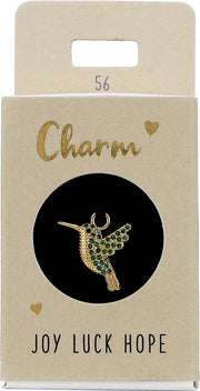 Ohrring-Charm Depesche Charm Motiv Joy Luck Hope