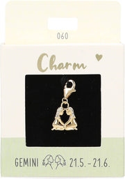 Ketten/-Armbänder Charm Depesche Motiv Sternzeichen Zwilling