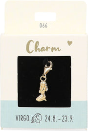 Ketten/ Armbänder -Charm Depesche Motiv Sternzeichen Jungfrau Gold
